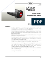 1 - Flame Scanner NewModel Baru CU 120 Insight Type 95 Series 4 Flame Scanner