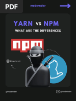 NPM Vs Yarm