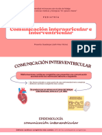 Comunicación Interauricular e Interventricular