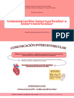 COMUNICACIÓN INTERAURICULAR E INTERVENTRICULAR