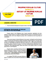 PDF Module 3 Philippine Popular Culture PR