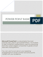 Power Point Basics