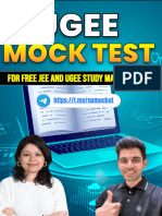 [UGEE] - Mock Test - 21st Mar (1)
