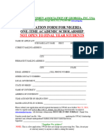 NWAG2024 Nigeria Scholarship App