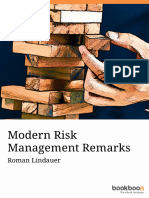 Modern Risk Management Remarks