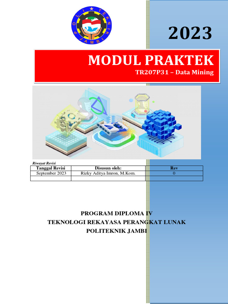 Modul Praktikum Data Mining D4 Jambi | PDF
