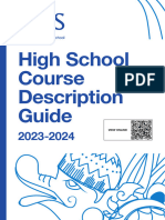 High School Course Description Guide