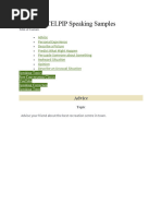 CELPIP Speaking Samples