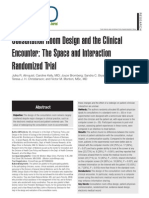 Consultation Room Design and The Clinical Encounter: The Space and Interaction Randomized Trial