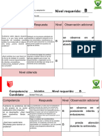 Competencia para Un Puesto de Trabajo