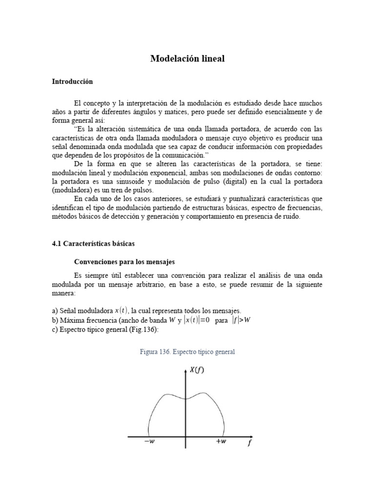 Modulacion Lineal | PDF | Modulación | Amplificador