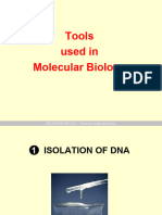 Lecture3-Tools in Molecular Biology