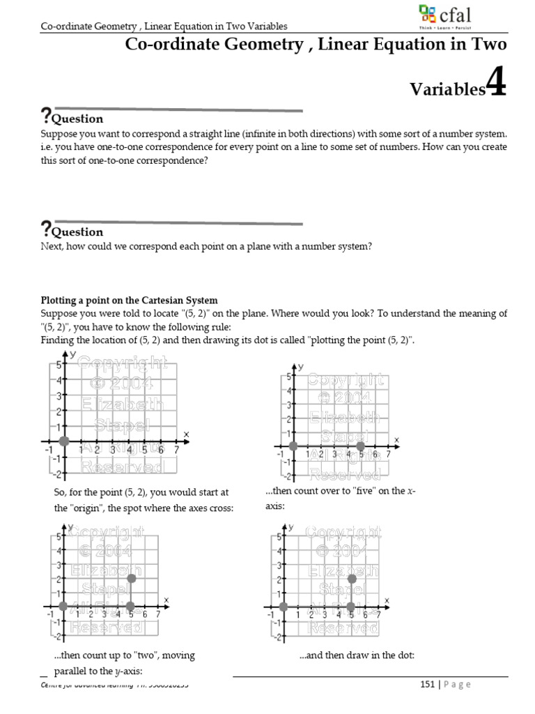 Geometry for Advanced Learners | PDF | Equations | Line (Geometry)