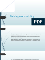 Building Cost Modelling