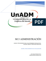 M13 Administración Tributaria: Sesión 2 Procedimientos de Fiscalización