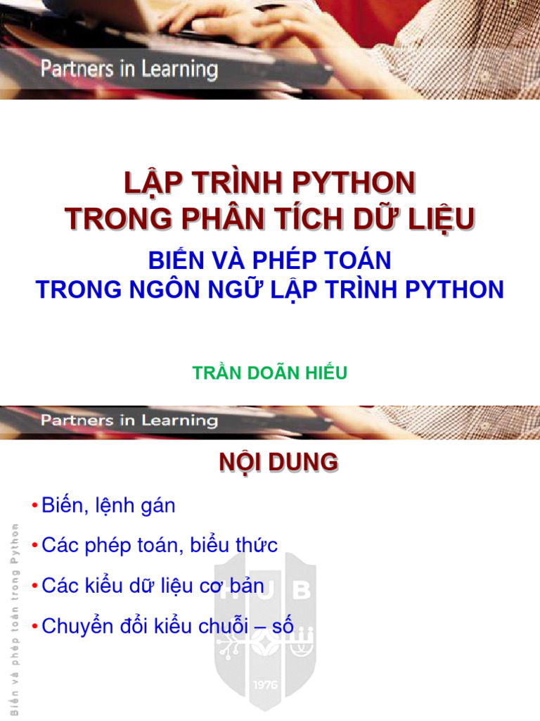 Lập Trình Python Chương 2 | PDF