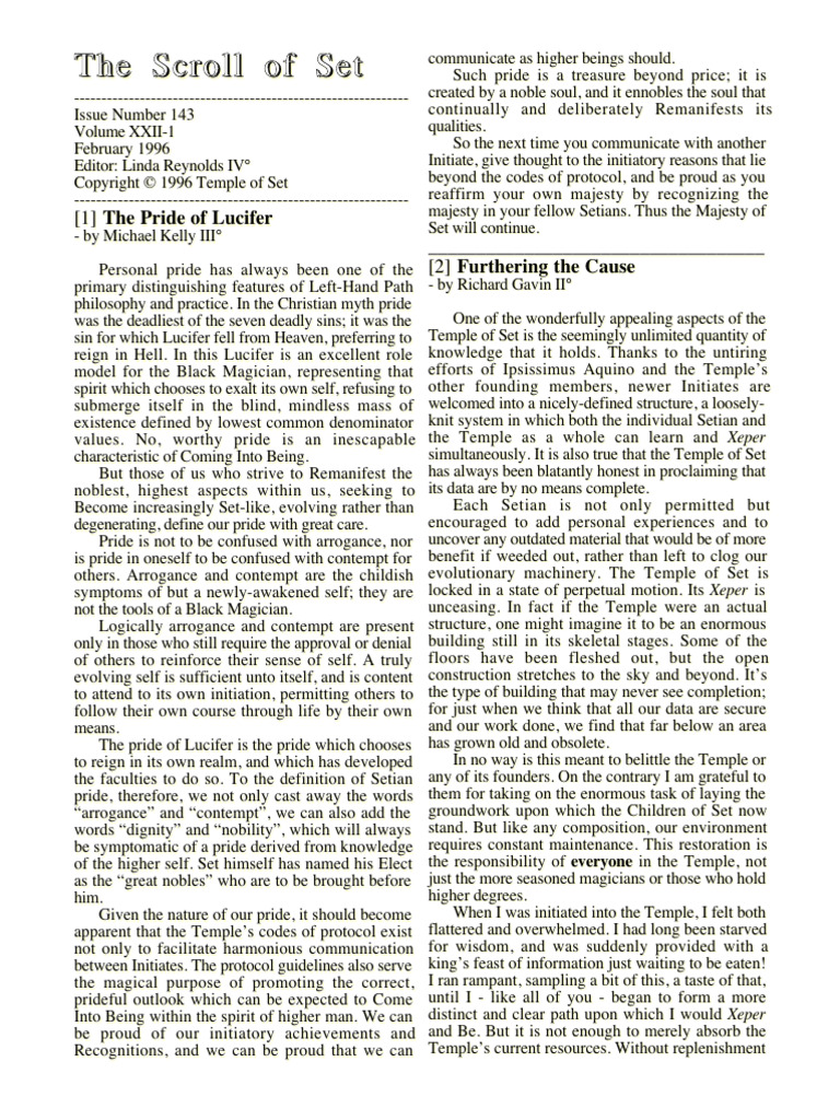 Ss 199602 | PDF | Soul | Necromancy