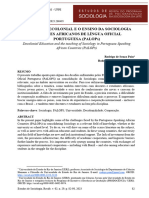 Educacao Decolonial e o Ensino Da Sociologia Nos p