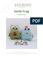 Crochet Pattern Smile Frog. Eng