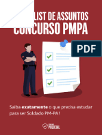 Checklist Pmpa 2020