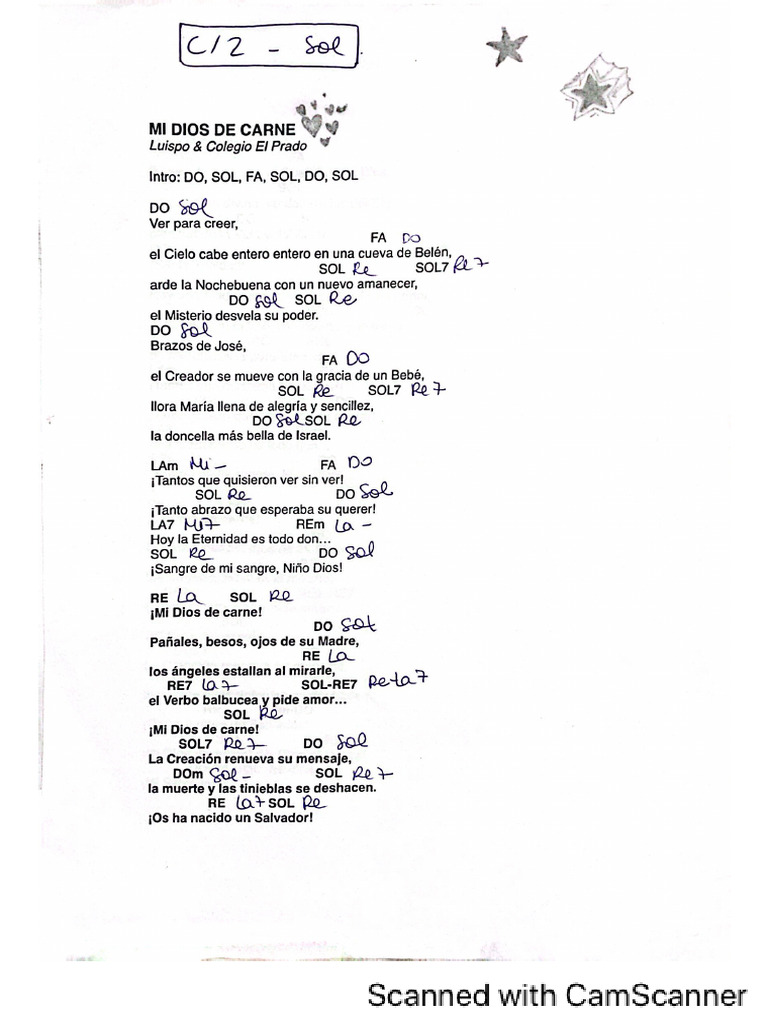 Villancicos Guitarra | PDF, image size:768x1024