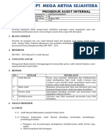 SOP Internal Audit