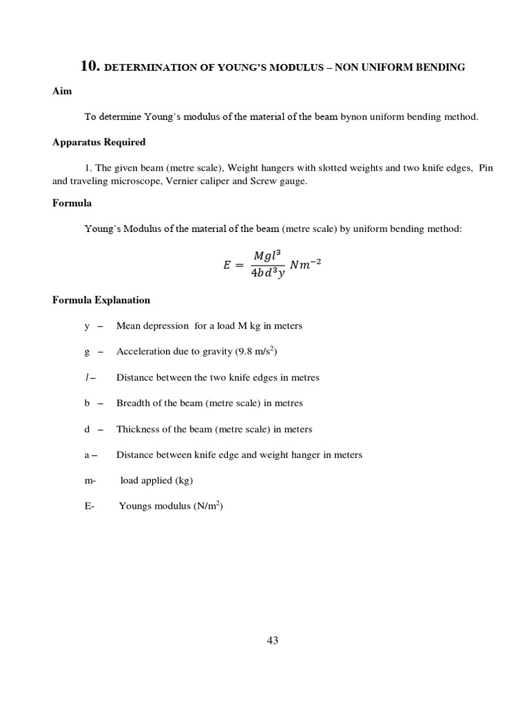 youngs-modulus-non-uniform-bending-pdf-bending-weight
