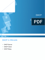 5.dhcp and Manage Mikrotik