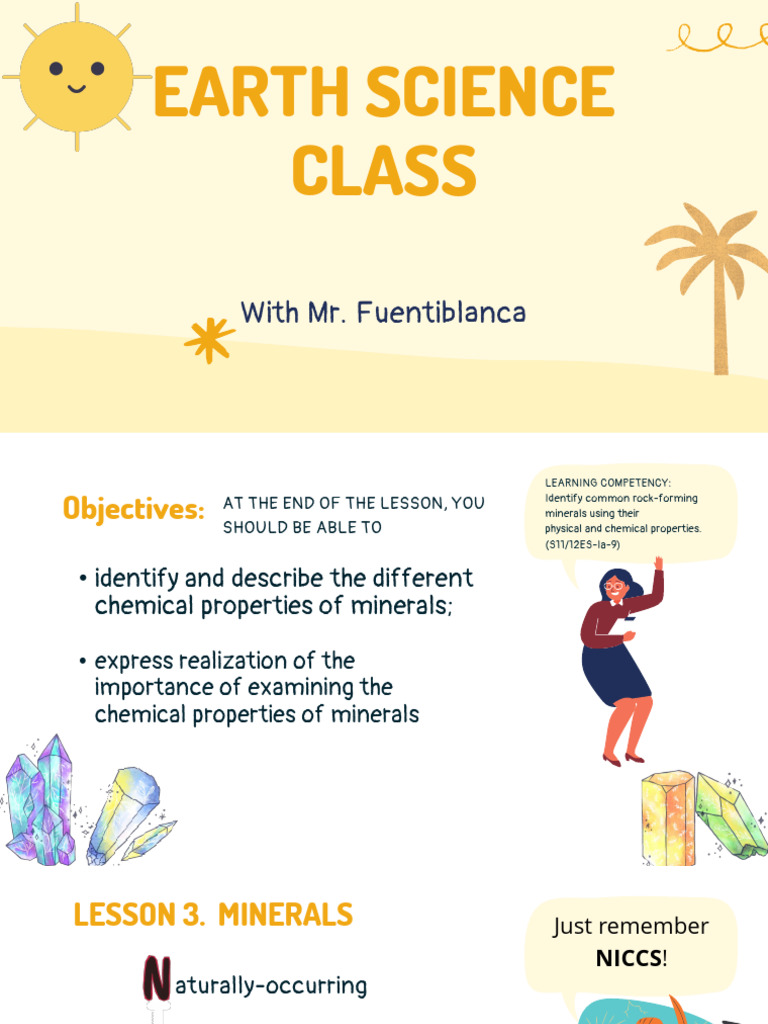 Understanding Mineral Properties and Groups | PDF | Minerals | Sulfide