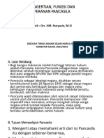 Materi 1 Pengertian, Fungsi Dan Peranan Pancasila