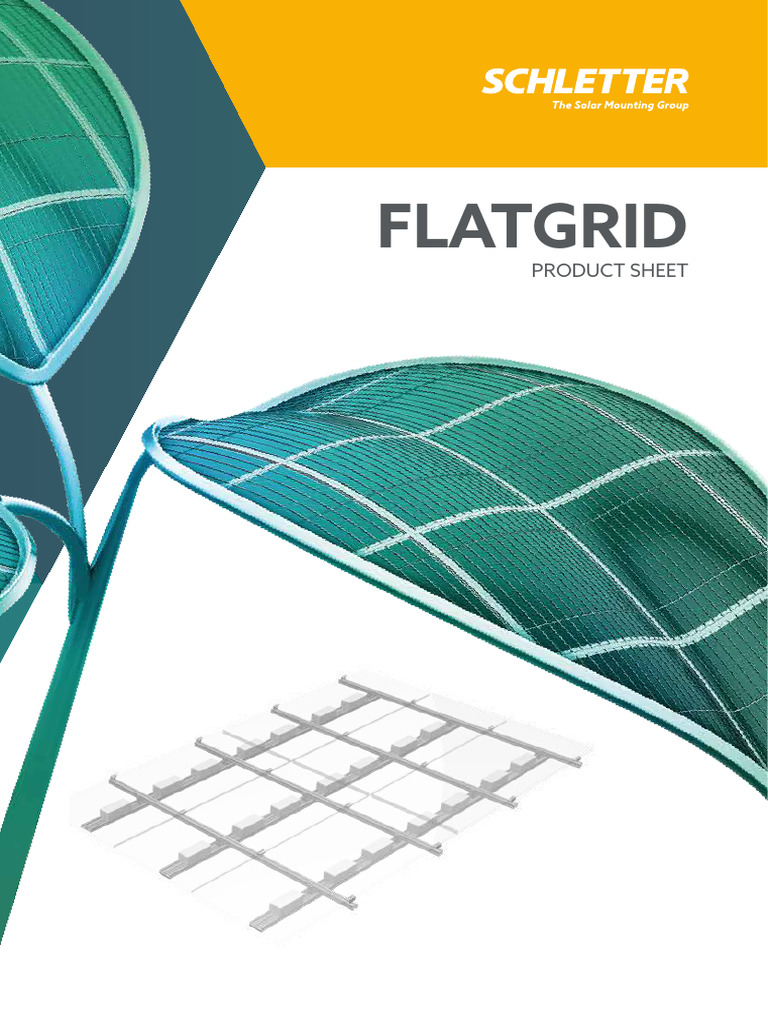 Schletter Product - Sheets Roof - Systems FlatGrid | PDF | Roof ...