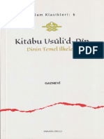 Kitabu Usuli'd-Din - Dinin Temel İlkeleri - Gaznevi - 1, 2021 - Ankara Okulu Yayınları - 9786257387088 - Anna's Archive