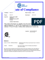 Schletter Certificate UL - 3741 CoFC - 80191337 EN