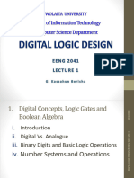 DLD Computer Science Lecture 1