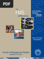 Download FMS Information Bulletin 2008 by meenana SN7210782 doc pdf