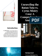 Ratan Tata Vs Cyrus Mistry Case PDF