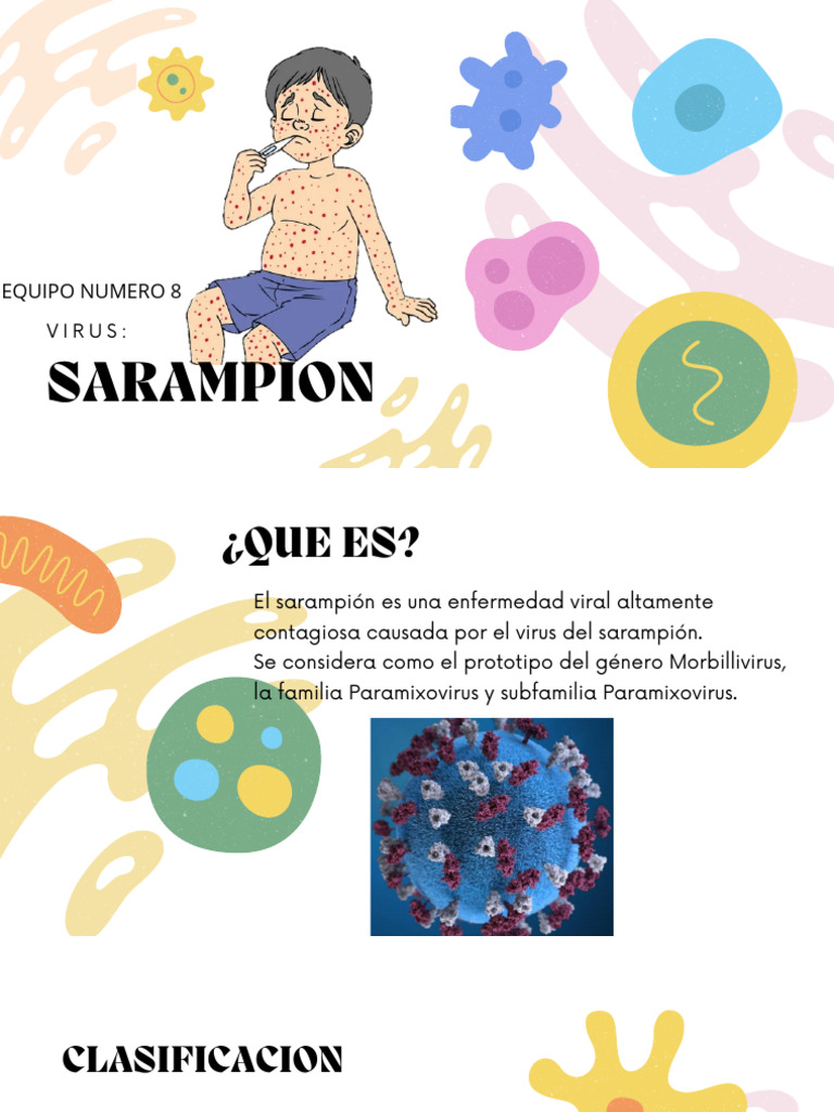 Sarampion Pdf Sarampión Infección