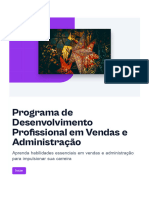 Programa de Desenvolvimento Profissional em Vendas e Administracao