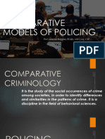 Comparative Models of Policing
