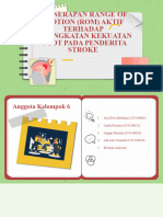 Kel 6 - Penerapan Rom Pada Penyakit Stroke