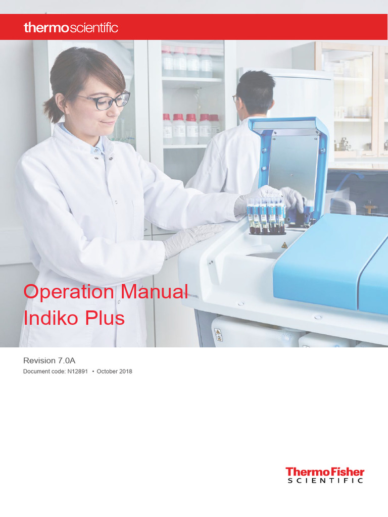 Indiko Plus Operation Manual 7.0A in English | PDF | Medical Device