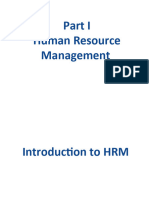 Module 1 - Human Resource Management