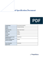 SAP - FSD - PP - SNS - SFPL - V.01 (Export Tracker Report - ZETR)
