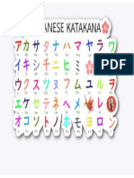 Japanese Katakana 1