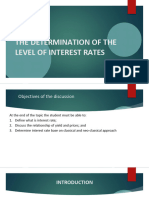 ECON75 Lecture v. Determination of Interest Rate