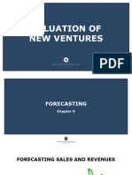 Valuation of New Ventures