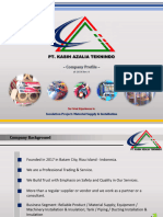 Company Profile 2024 - PT Kasih Azalia Teknindo - Insulation Project