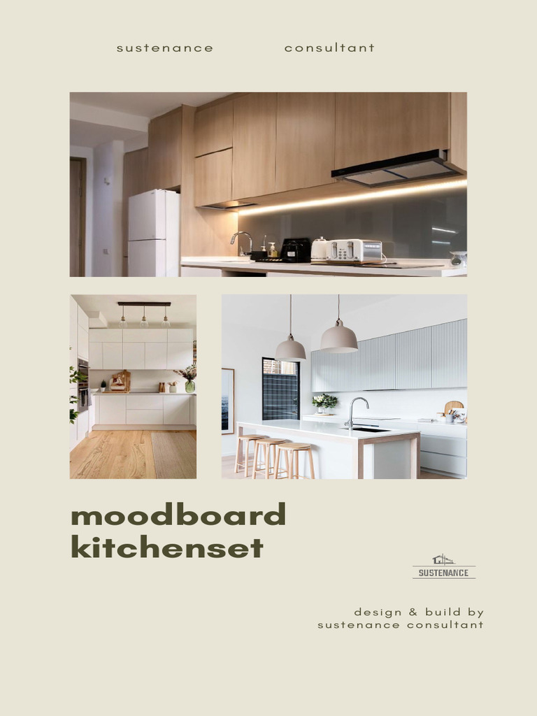 Kitchen Design & Build Moodboard | PDF