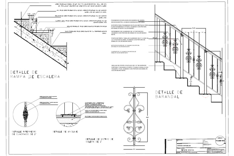 Detalles de Herrería y Concreto Martelinado | PDF | Materiales de ...
