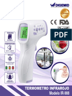 Volante Termometro Infrarojo F103 Modificado
